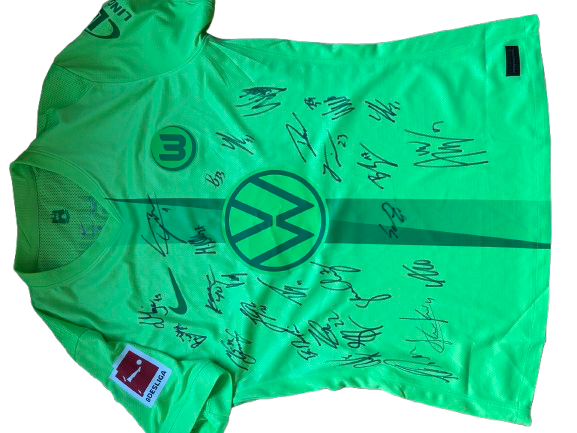 Trikot VfL Wolfsburg Svanberg (inkl. Unterschriften)