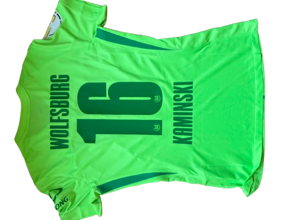 Trikot VfL Wolfsburg Kaminski (inkl. Unterschriften)